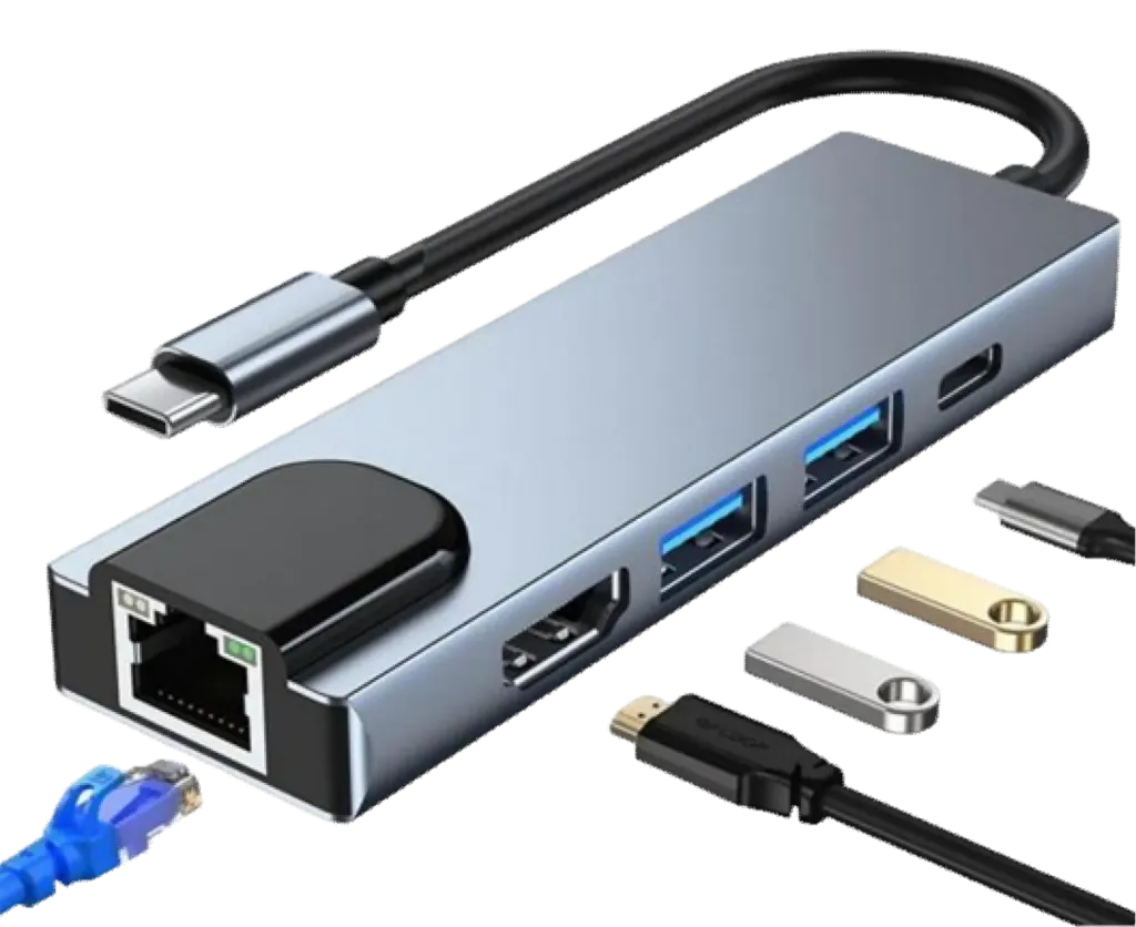 5-in-1 USB-C Hub